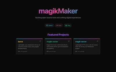 magikMaker.dev