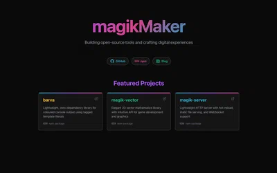 magikMaker.dev